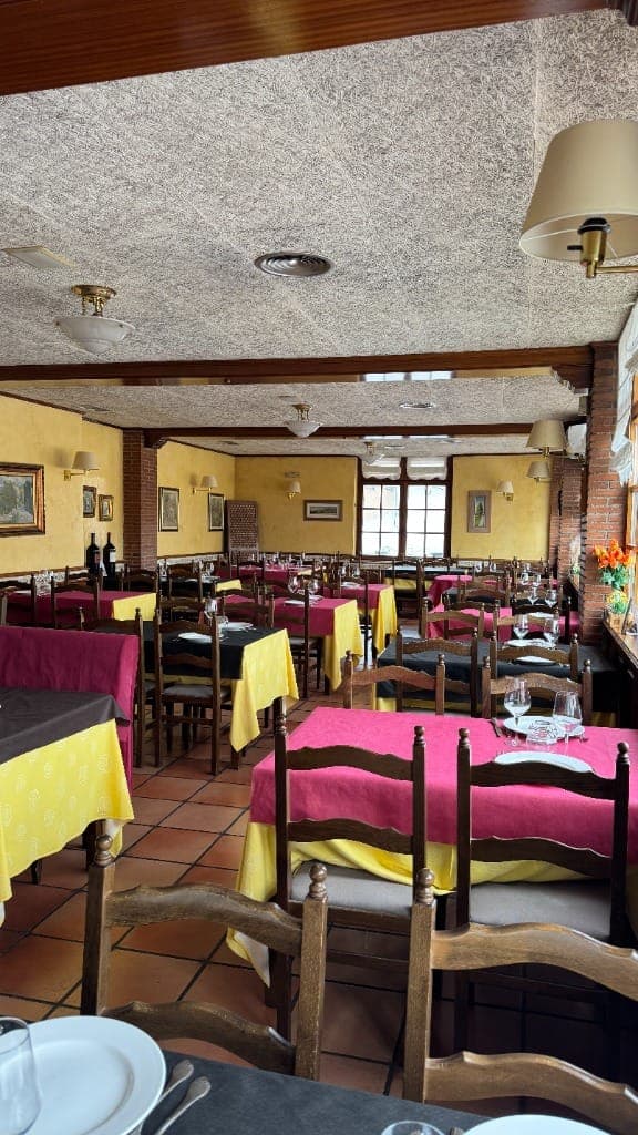 Zona de comedor del restaurante